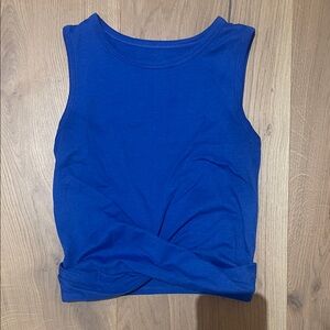 Lilly Pulitzer Luxletic Blue Sleeveless Women's Top New Without Tags